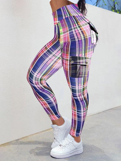Last day promotion!High Waisted Butt Lifting Leggings with Flap Pant