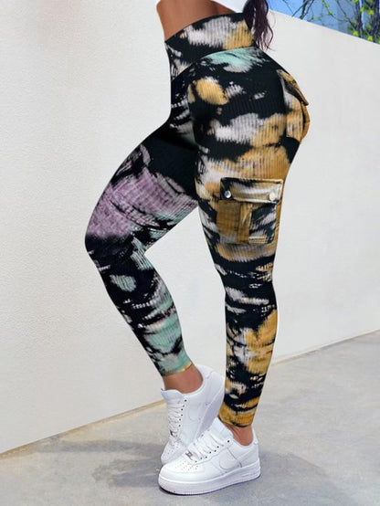 Last day promotion!High Waisted Butt Lifting Leggings with Flap Pant