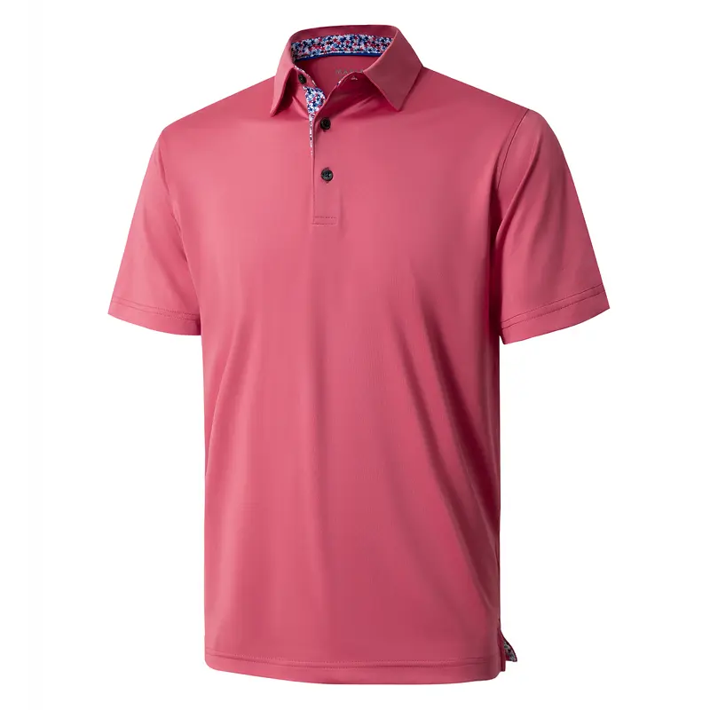Men's Quick-Dry Moisture-Wicking Performance Polo Shirt