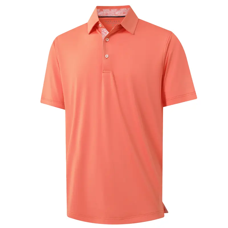 Men's Quick-Dry Moisture-Wicking Performance Polo Shirt