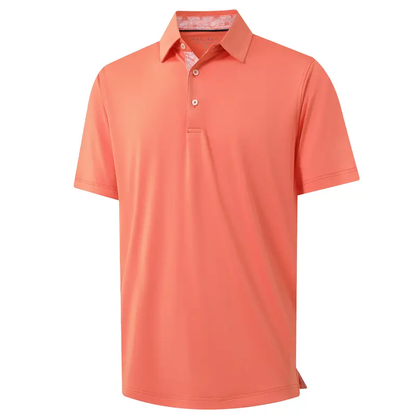 Men's Quick-Dry Moisture-Wicking Performance Polo Shirt