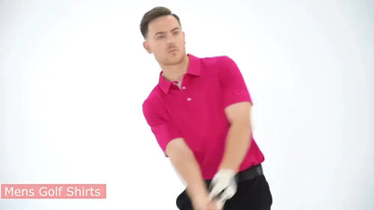 Men's Quick-Dry Moisture-Wicking Performance Polo Shirt