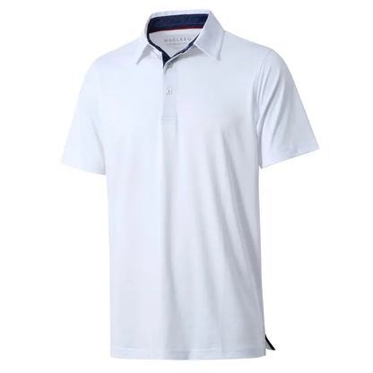 Men's Quick-Dry Moisture-Wicking Performance Polo Shirt
