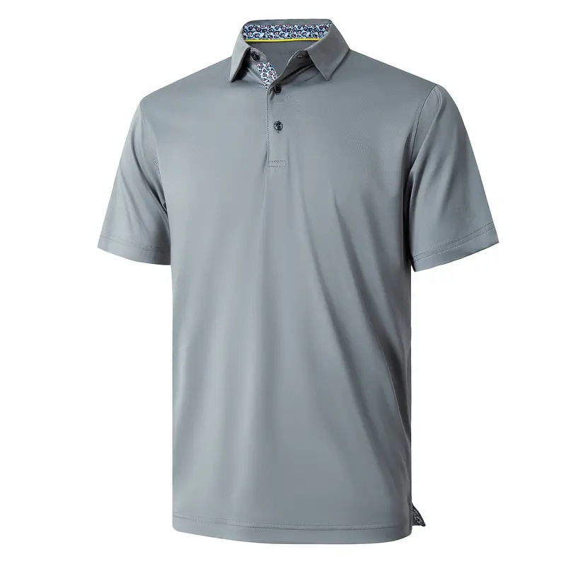 Men's Quick-Dry Moisture-Wicking Performance Polo Shirt