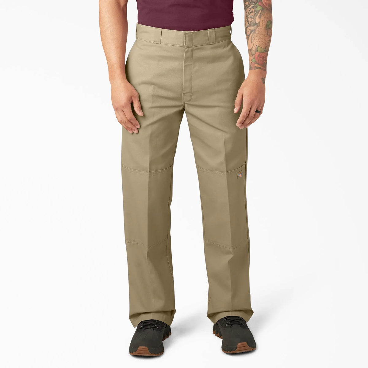 Men's Loose Fit Double Knee Work Pants