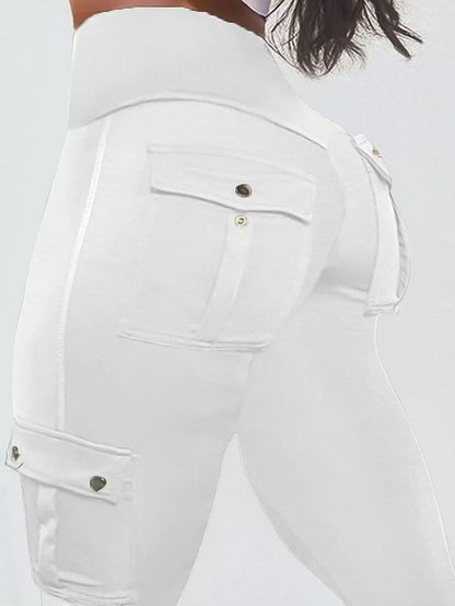 Last day promotion!High Waisted Butt Lifting Leggings with Flap Pant