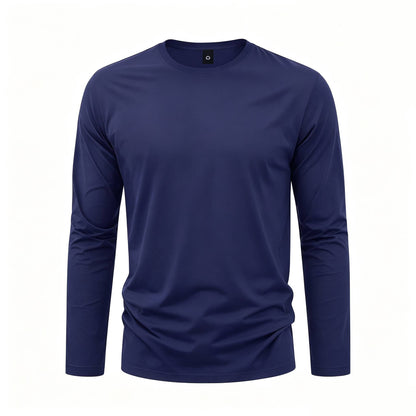 Men's Lightweight Long Sleeve T-Shirt – Casual Loose Fit