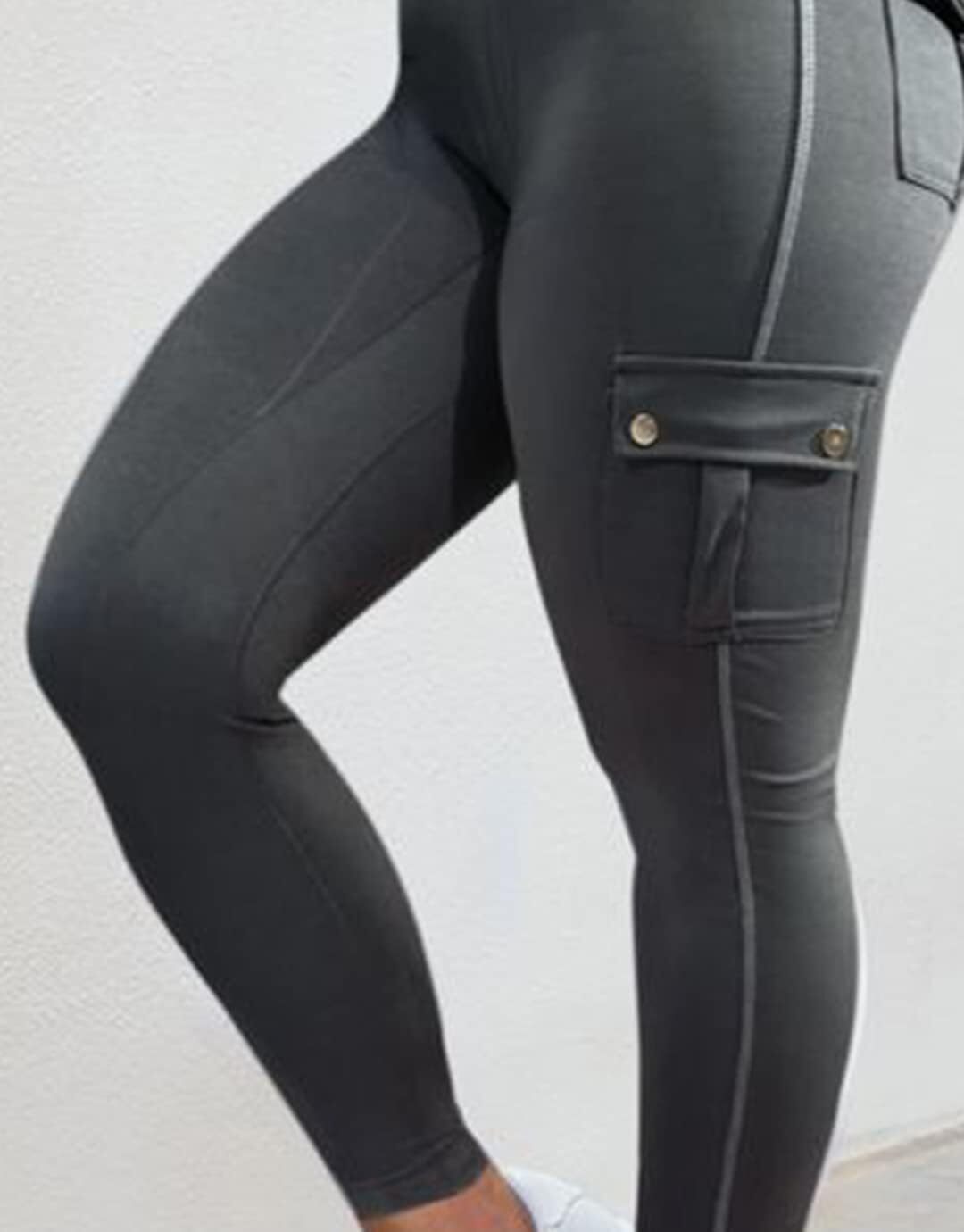 Last day promotion!High Waisted Butt Lifting Leggings with Flap Pant
