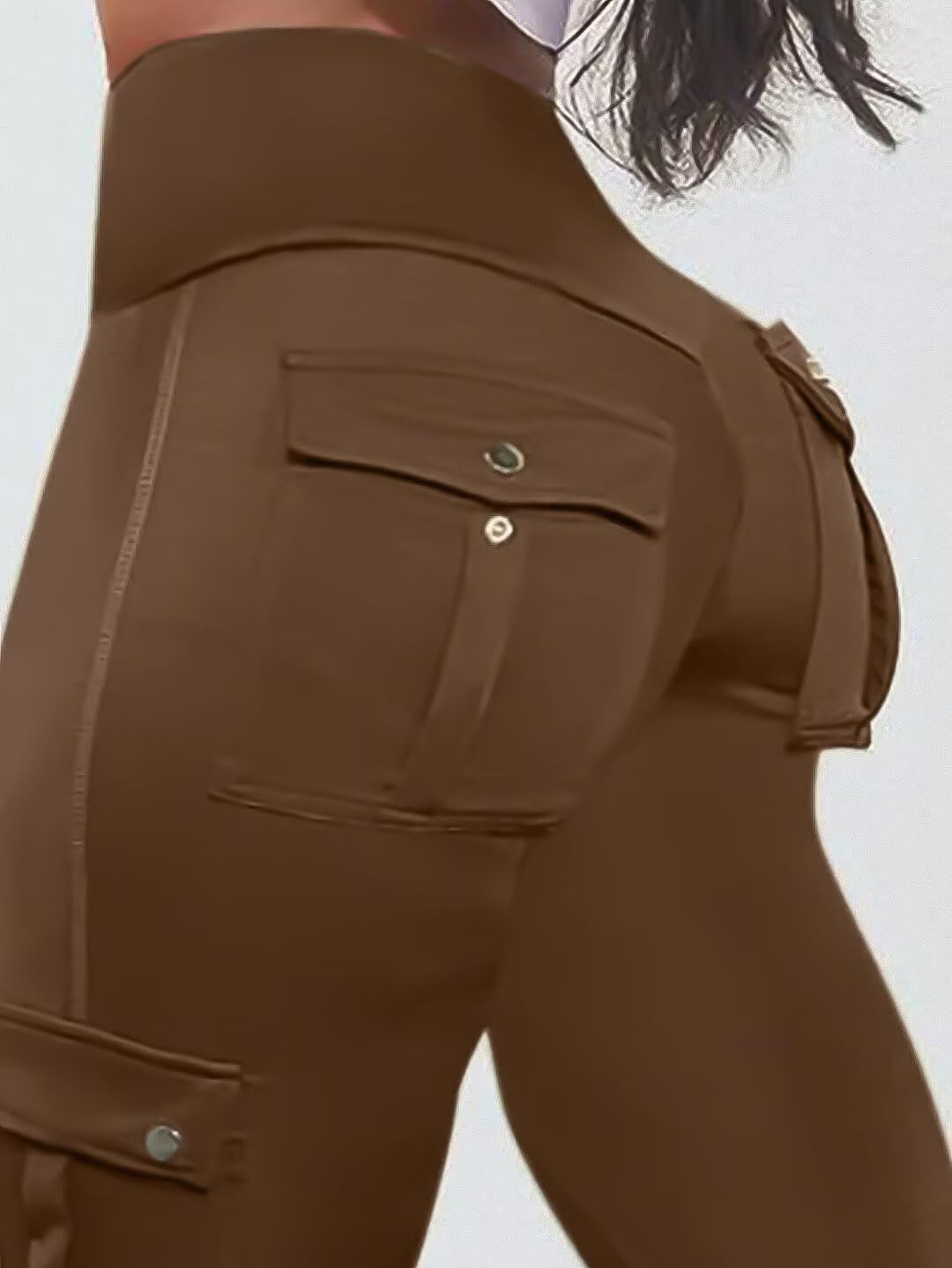 Last day promotion!High Waisted Butt Lifting Leggings with Flap Pant