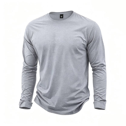 Men's Lightweight Long Sleeve T-Shirt – Casual Loose Fit