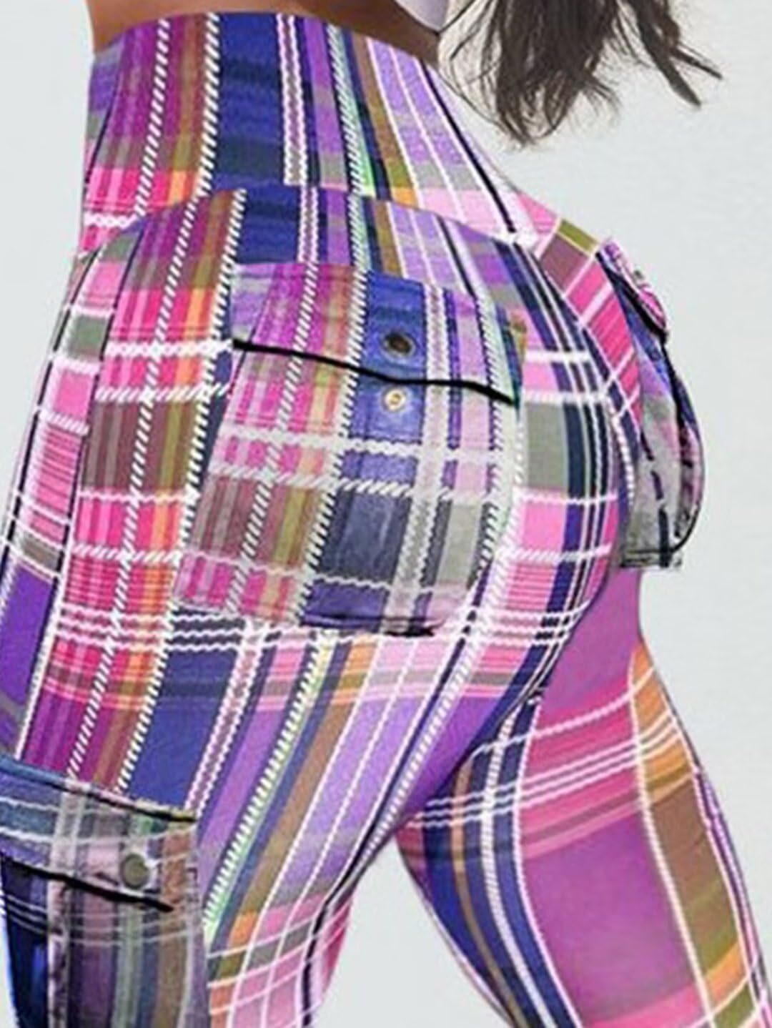 Last day promotion!High Waisted Butt Lifting Leggings with Flap Pant