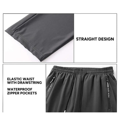 Men's Minimalist Ice Silk Casual Athletic Pants
