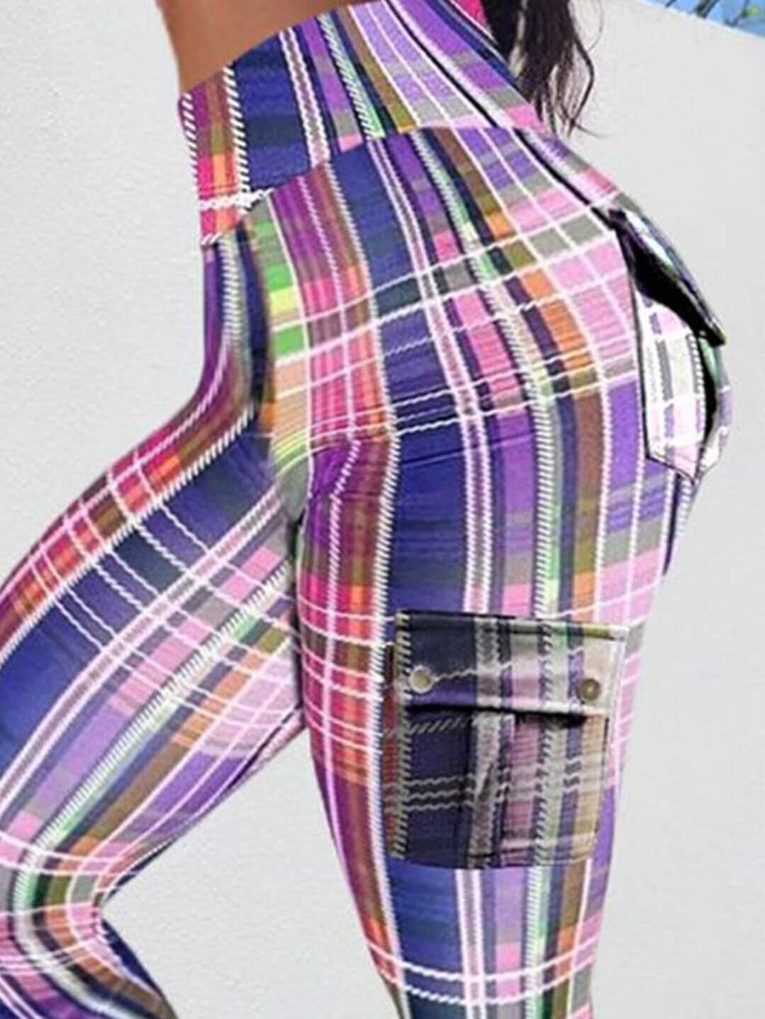 Last day promotion!High Waisted Butt Lifting Leggings with Flap Pant