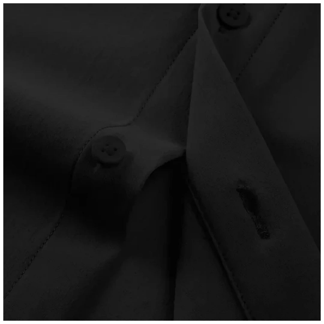 Men's slim fit stretch wrinkle-free button shirt