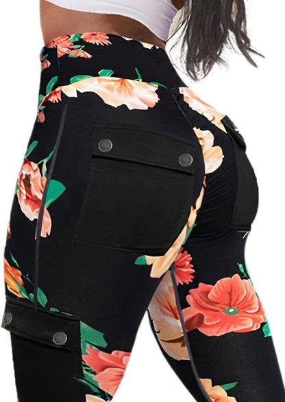 Last day promotion!High Waisted Butt Lifting Leggings with Flap Pant