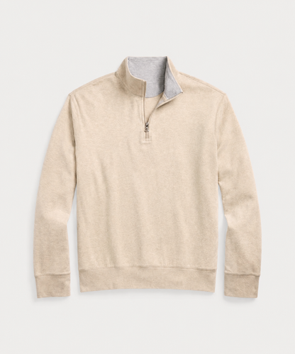 Men’s Soft Jersey Quarter-Zip Pullover