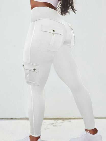 Last day promotion!High Waisted Butt Lifting Leggings with Flap Pant
