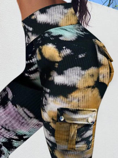 Last day promotion!High Waisted Butt Lifting Leggings with Flap Pant