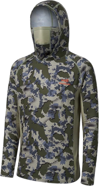 Green Vegetation Camo With Light Fawn