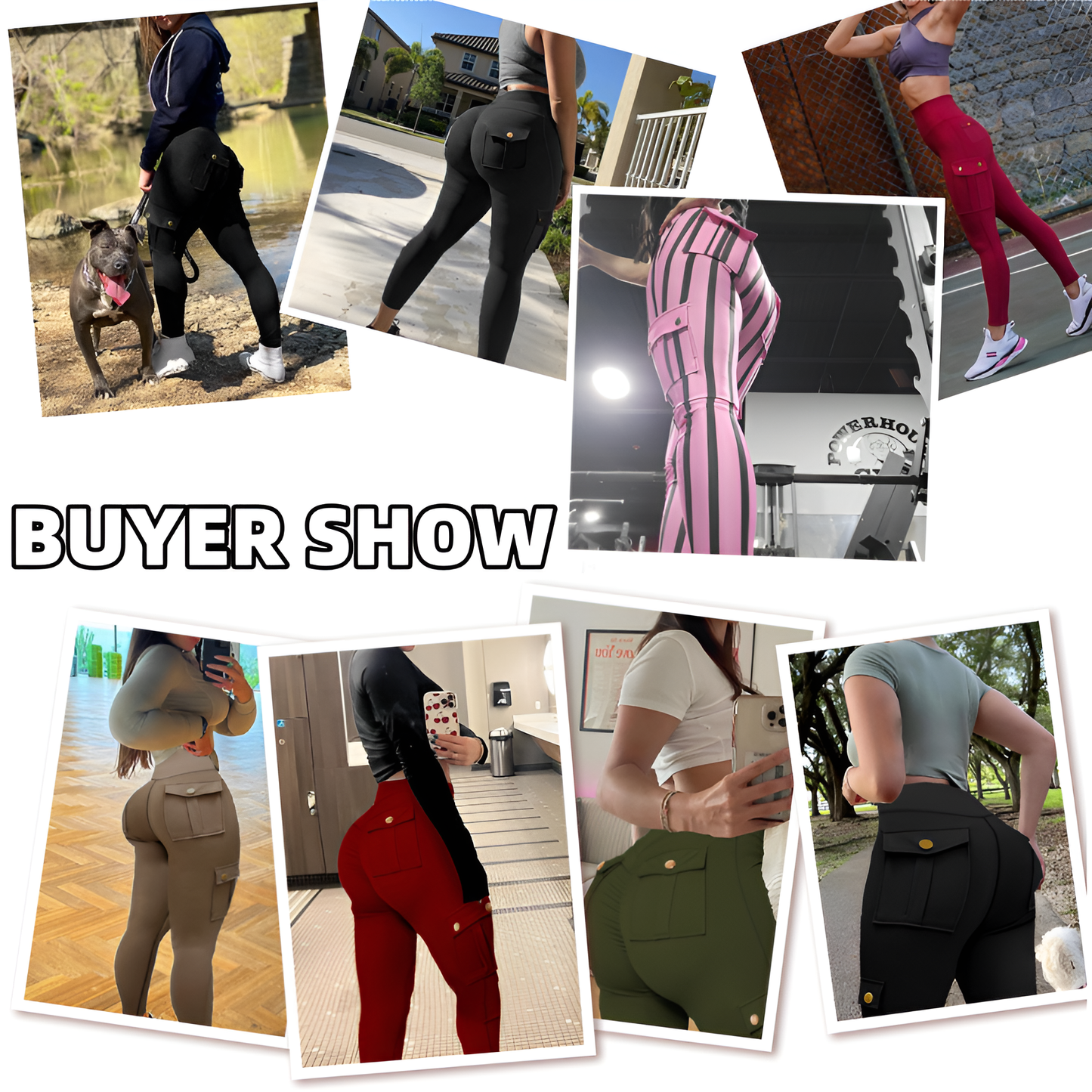 Last day promotion!High Waisted Butt Lifting Leggings with Flap Pant